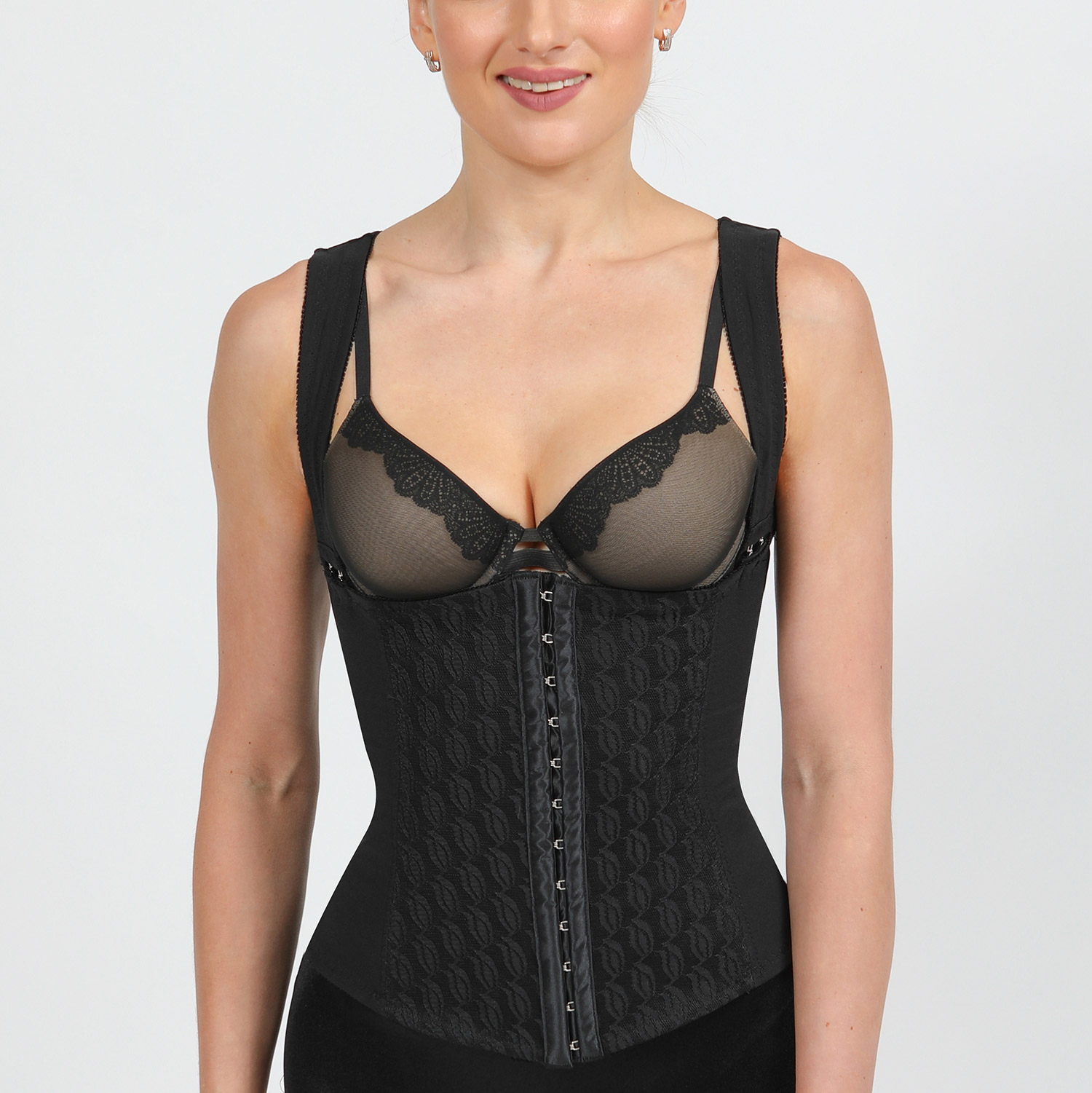 CORSELETTE DELUXE BLACK